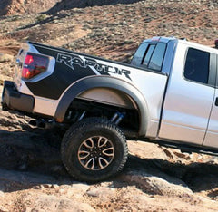 Matte Black SVT Body, Trunk & Tail Side Decal for Ford F-150 Raptor (2009–2014) | SVT Vinyl Graphics
