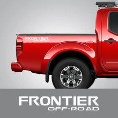 Trunk Bed Side Graphic Decal for Nissan Frontier | 2-Piece Pickup Vinyl Sticker
