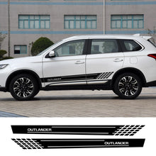 Load image into Gallery viewer, Door Side Skirt Stripe Decal for Mitsubishi Outlander | 2-Piece Vinyl Sticker Kit
