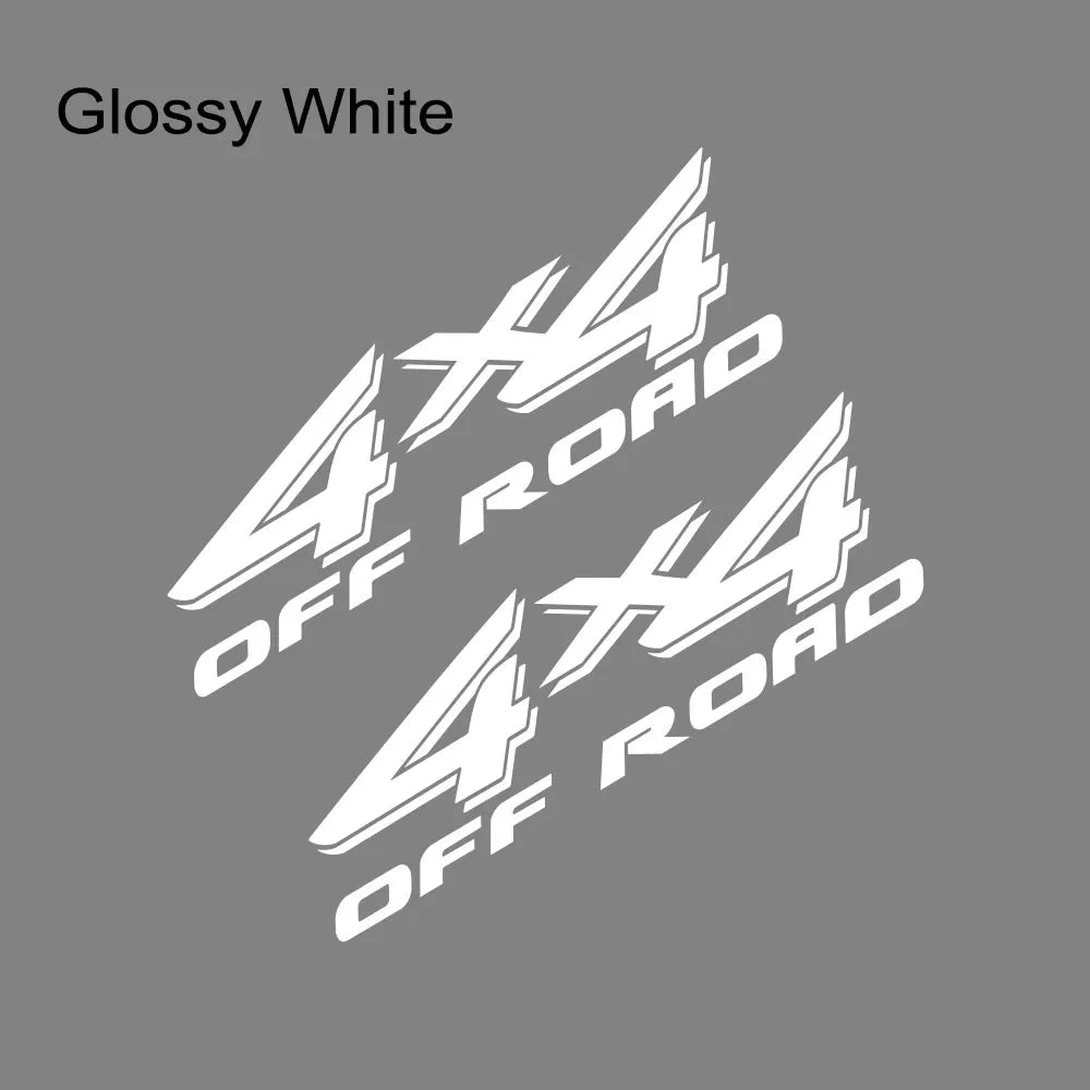 4x4 Off-Road Rear Trunk Side Decal for Ford F-Series F-150 / F-250 / F-350 | Vinyl Truck Body Sticker