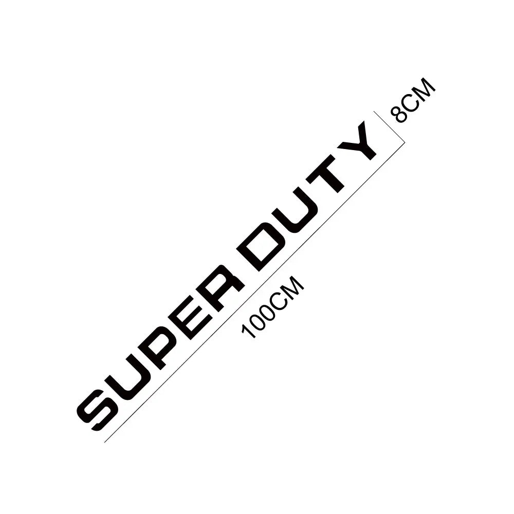 Front Windshield Logo Decal for Ford Super Duty F-250 / F-350 | Vinyl Truck Graphic Cover