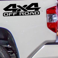 2Pcs 4x4 Offroad For DODGE RAM 1500 2500 Dakota Truck Decal Sticker Vinyl Car Vehicle Camper Decor