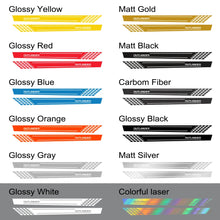 Load image into Gallery viewer, Door Side Skirt Stripe Decal for Mitsubishi Outlander | 2-Piece Vinyl Sticker Kit