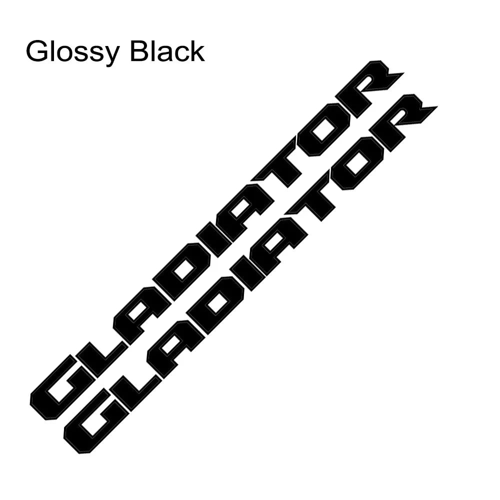Hood & Side Decal for Jeep Gladiator JT | Engine Hood Truck Sticker Graphic Vinyl