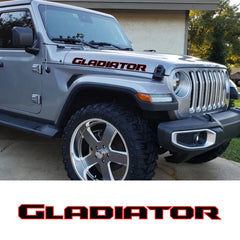 Hood & Side Decal for Jeep Gladiator JT | Engine Hood Truck Sticker Graphic Vinyl