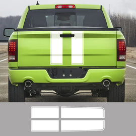 Hood & Tailgate Graphic Decal for Dodge RAM 1500 / 2500 Hemi / Rebel | Custom Vinyl Truck Sticker