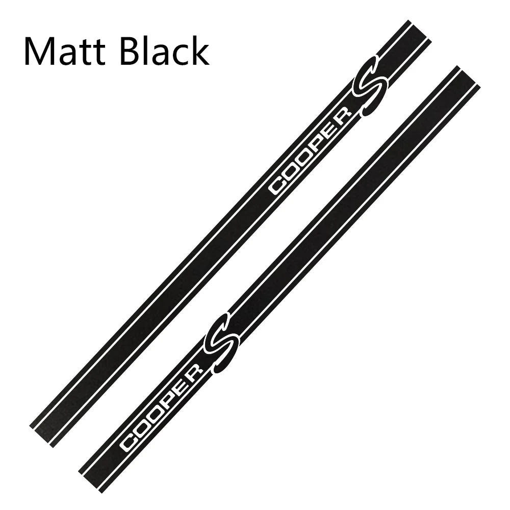 Side Stripe Decals for Mini Cooper (R50, R52, R53, R56, R57, R58, R59, R61) | 2-Piece Vinyl Kit