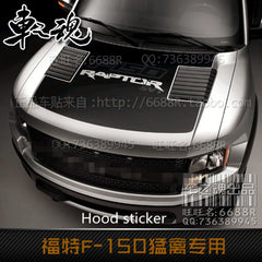 Hood Front Cover Decoration Vinyl Decal for Ford F-150 Raptor | KK Film Sticker