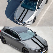 Cargar imagen en el visor de la galería, Hood Cover Sticker for Mercedes-Benz A / GLA / GLC / CLA 45 AMG W176 / C117 / W204 | Vinyl Decal