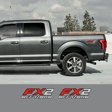 Load image into Gallery viewer, FX2 Off-Road Rear Trunk Side Decal | Universal Fit for Ford F-Series, Toyota Hilux / Tacoma &amp; More