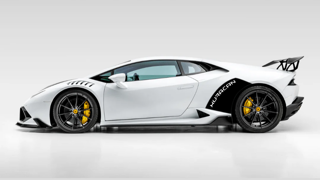 Juego de calcomanías para guardabarros de Lamborghini Huracan