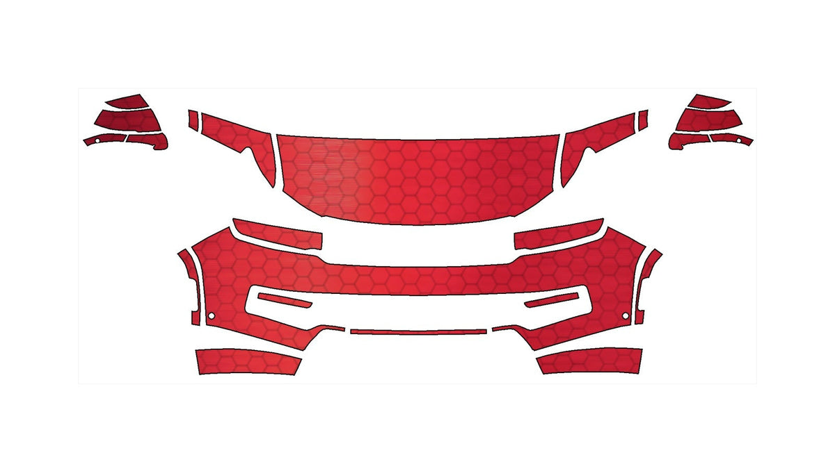 Jeep Grand Wagoneer (2022–2025) Front Paint Protection Film Kit | Pre-Cut PPF