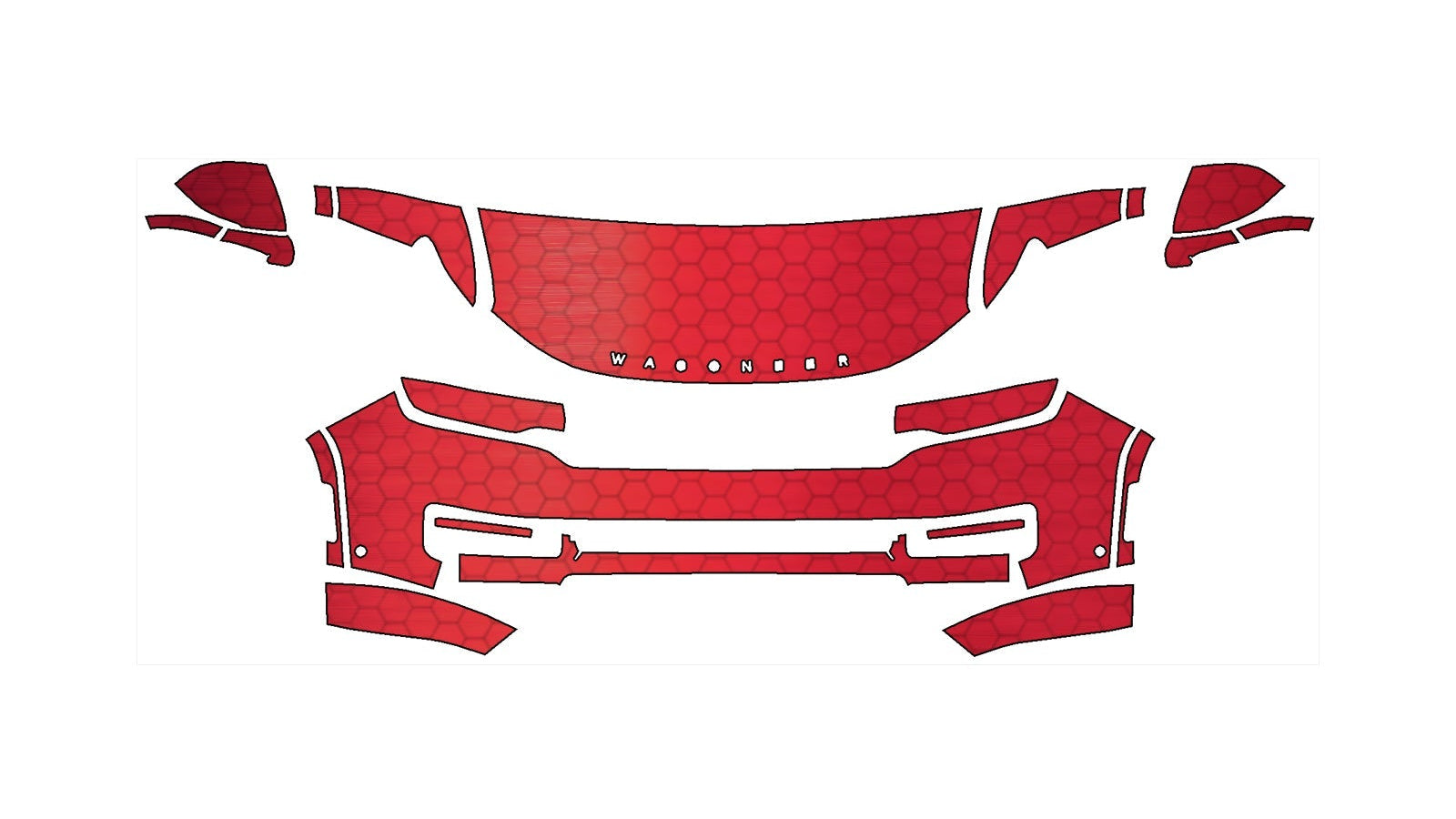 Jeep Wagoneer (2022–2025) Front Paint Protection Film Kit | Pre-Cut PPF