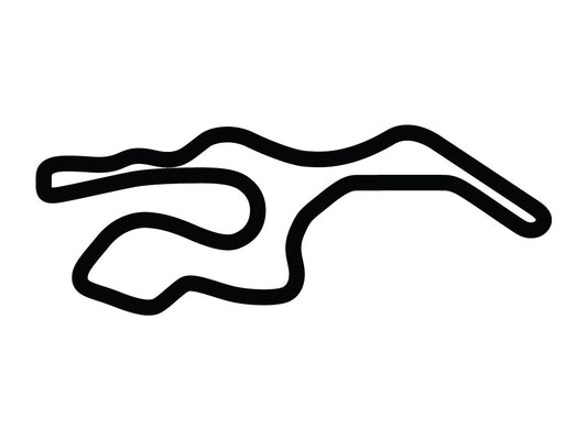 Sonoma Raceway (Infineon) Long Circuit Decal