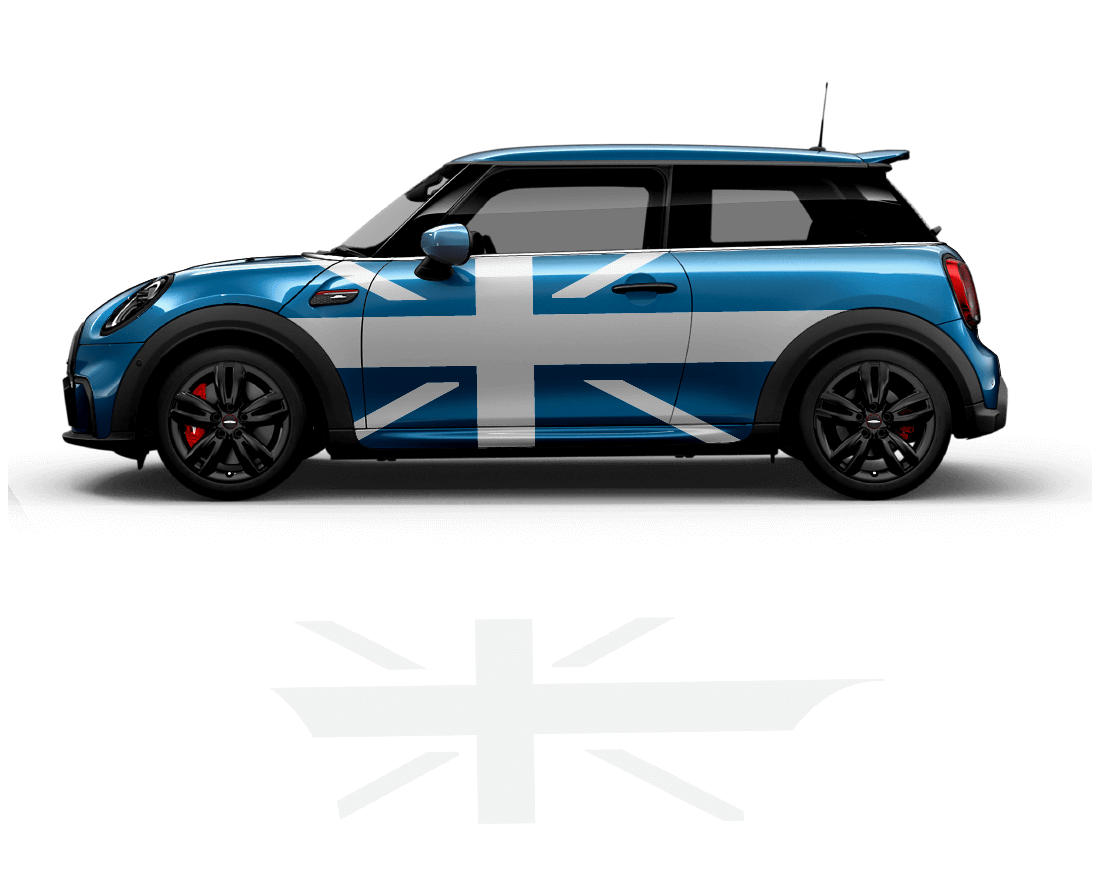 Mini Cooper Flag Side Graphics