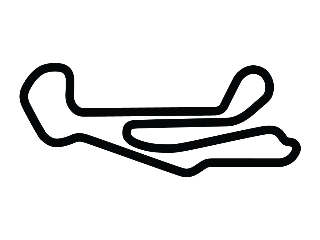 Barber Motorsports Park Main Circuit Decal