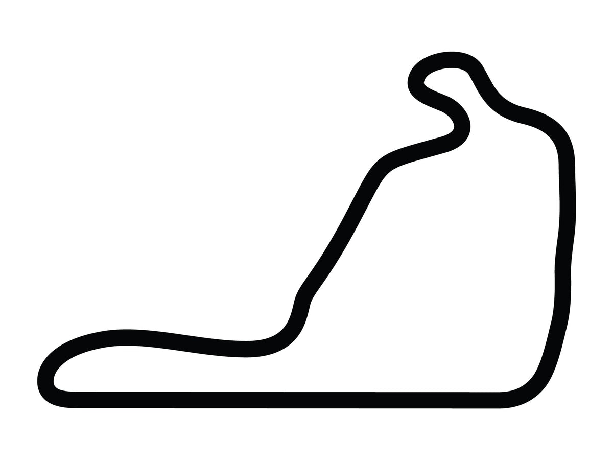 Calcomanía del circuito principal de Summit Point Motorsports Park