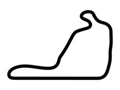 Calcomanía del circuito principal de Summit Point Motorsports Park