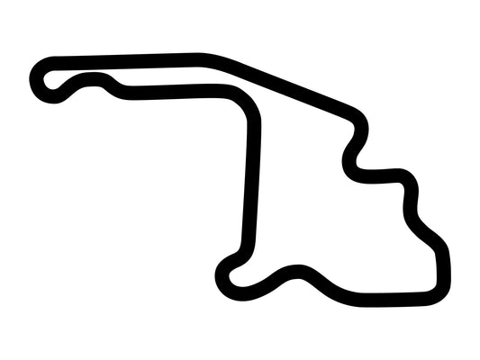 Mid-Ohio Main Course with Chicane Decal