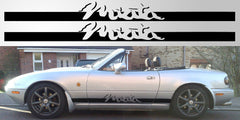 Miata MX-5 Script Vinyl Decal Graphic