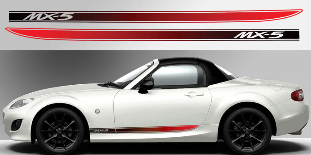 Mazda Miata MX-5 NC Fade Stripe