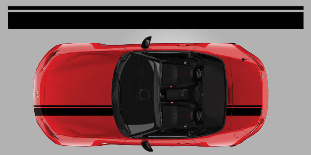 Miata MX-5 Offset Racing Stripe