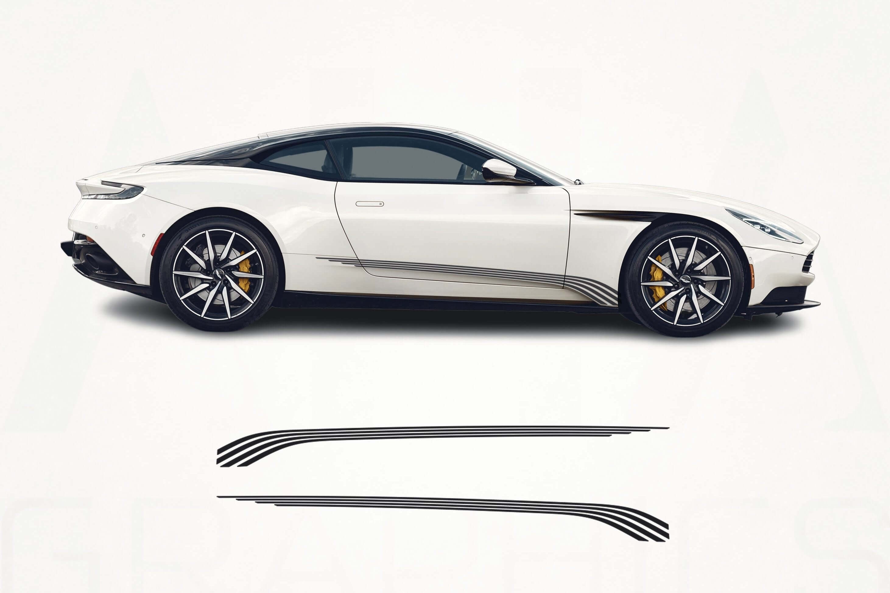 Aston Martin DB11 Side Stripes Decals – Quality Prints USA
