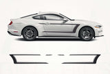 Ford Mustang Universal Rocker Panel Side Stripe Decal Kit – Premium Vinyl Racing Graphics