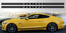 Load image into Gallery viewer, Mustang Double Stripe Vinyl Decal