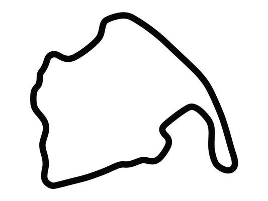 Virginia International Raceway North Course Decal