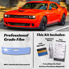 Dodge Challenger SRT/Scat Pack (2015-2023) Partial Hood PPF Protection Kit - Pre-Cut