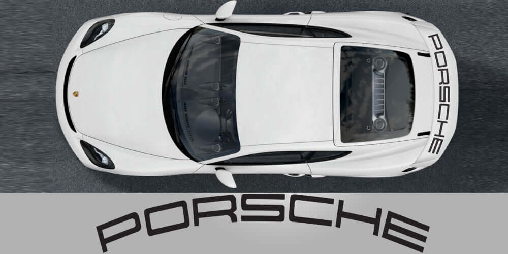 718 GT4 Wing Decal