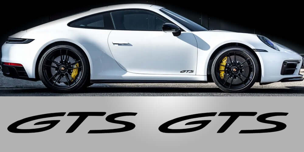 992 GTS Door Decals