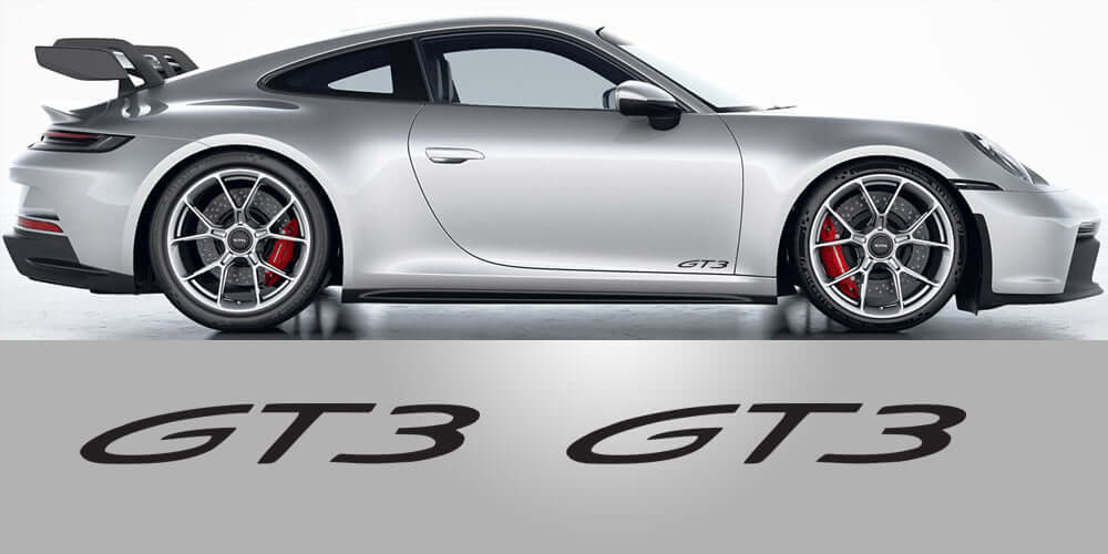 GT3 992 Door Decals