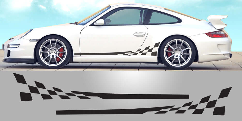997 Checkered Side Decals