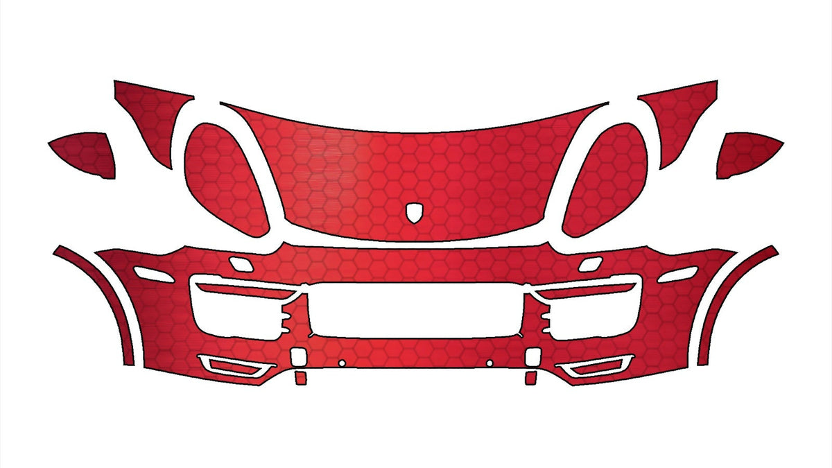 Porsche Cayenne GTS (2016–2018) Front Paint Protection Film Kit | Pre-Cut PPF