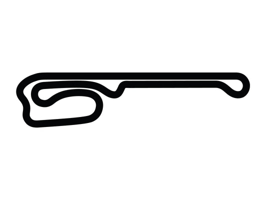 Palm Beach Int'l Raceway Road Course Decal