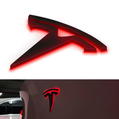 LED Trunk Emblem Ambient Light for Tesla Model 3/Y/X/S, Two Modes for Ambient Light or Brake Light