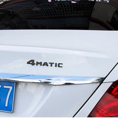 Trunk Words Logo Badge Emblem Decal for Mercedes-Benz GLE / GLE53 / GLE63 | AMG Sticker