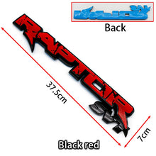 Cargar imagen en el visor de la galería, 3D ABS Exterior Rear Trunk Fender Badge Emblem for Ford Raptor SVT / F-150 / Ranger | Multi-Color