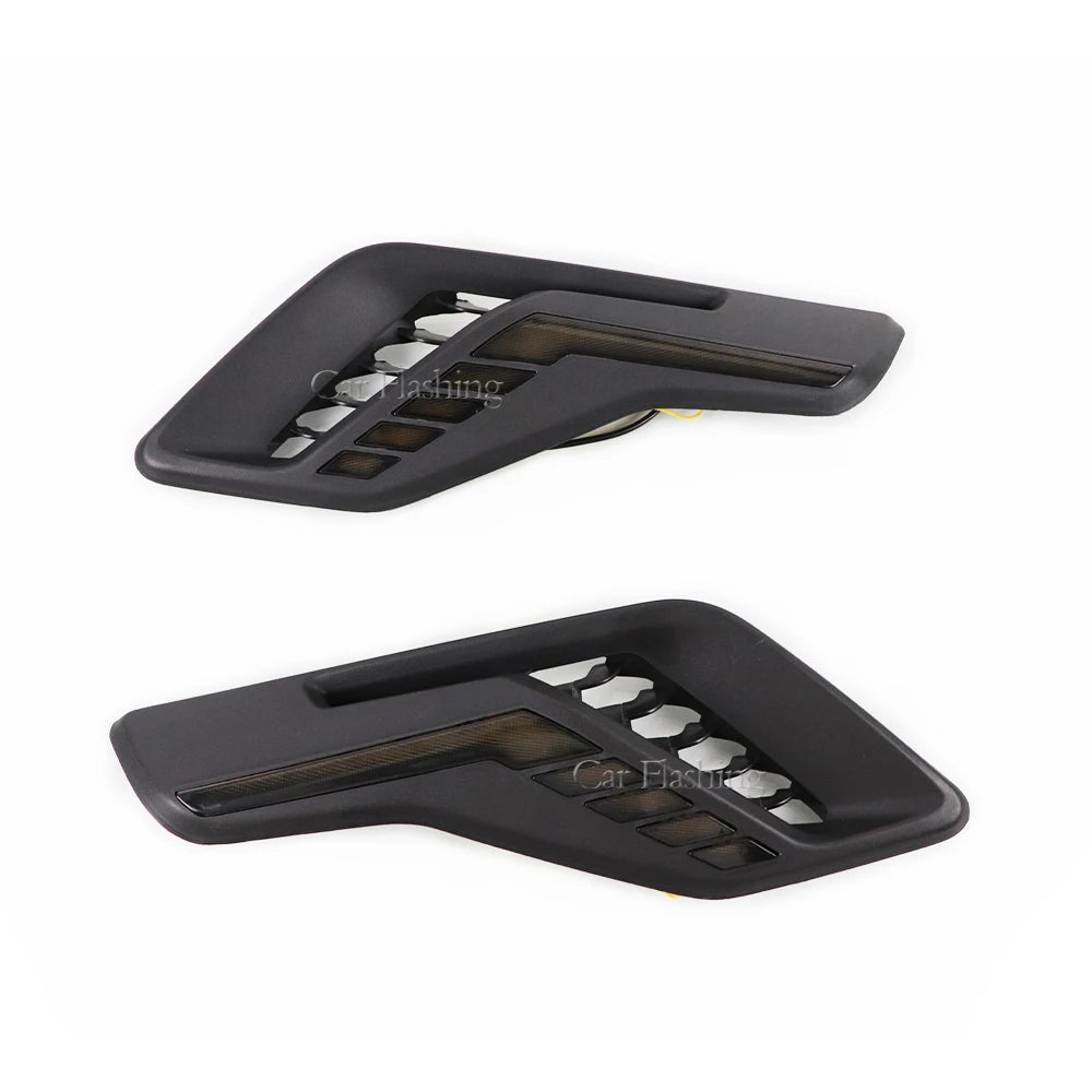 2PCS Car Fender Light For Ford Raptor F150 2022 2023 LED Daytime Running Light Turn Signal Lamp DRL Side Marker Lamp