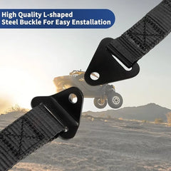 2PCS X3 Door Limiter Straps For Can-Am Maverick X3 2017-2023 Black Limit Straps Fixed/Adjustable length Accessories