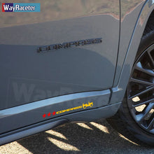 Cargar imagen en el visor de la galería, Jeep Compass Willy Edition Star Decal Kit – Reflective Vinyl | Hood, Trunk &amp; Door Pillar (2 Pcs)