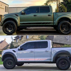 Mountain Door Side Stripe Sticker for Ford F-150 Raptor / XL / Lariat | Vinyl Truck Graphics Cover