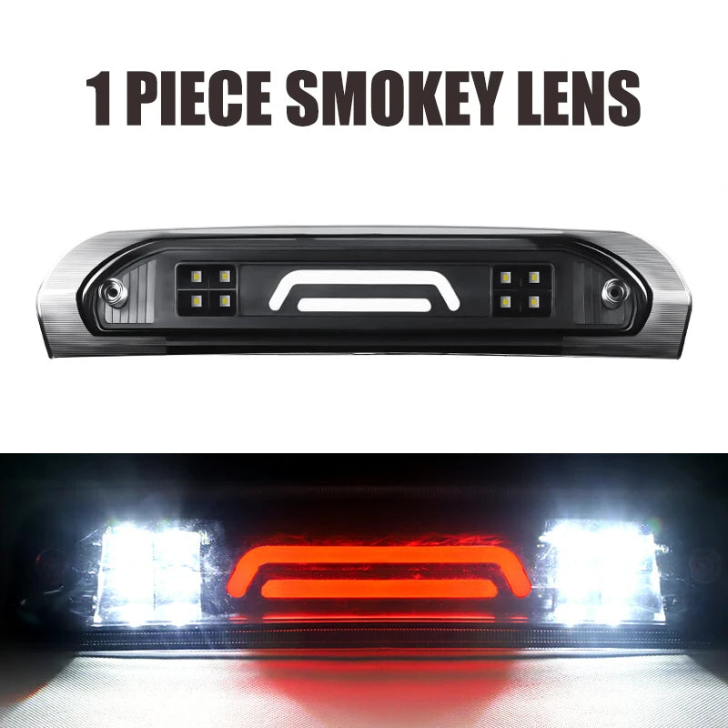 Rear LED Cargo Light LED Tail 3rd Third Brake Lamp for Dodge Ram 1500 2500 3500 Series 2003-2008 2010-2018 Additional Taillight
