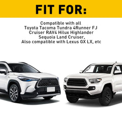 Neo Retro Four-Wave Stripe Decal for Toyota Tacoma/Tundra/4Runner