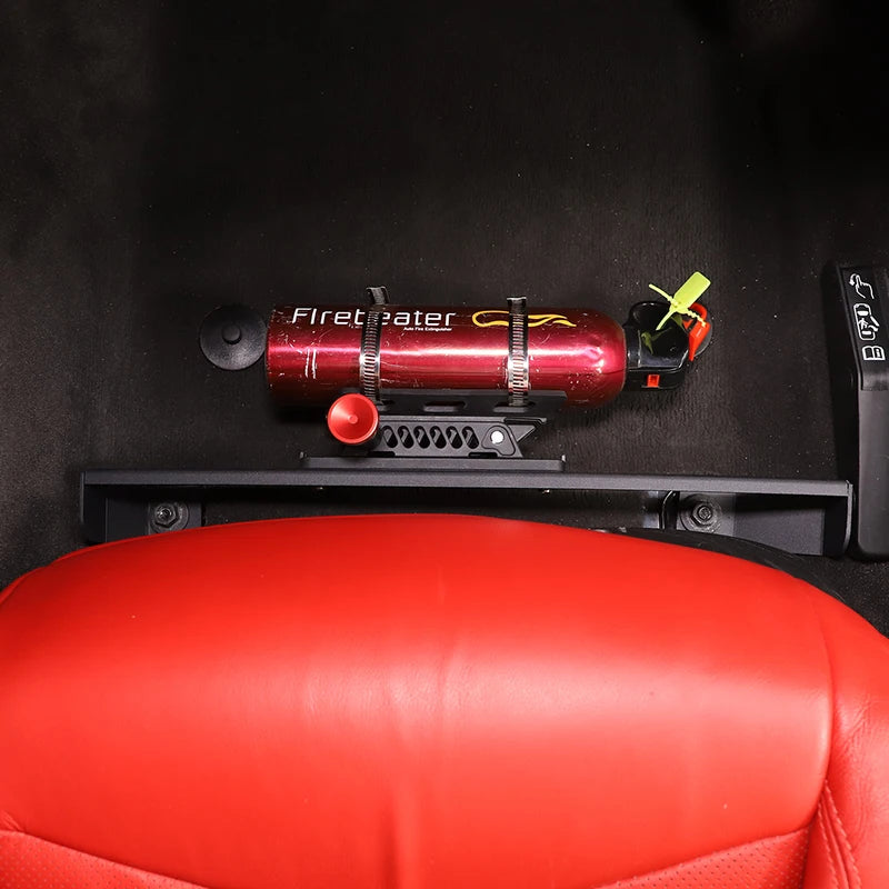 Front Passenger Seat Fire Extinguisher / Accessory Mount for Corvette C8 (2020–2025) | ISO9001