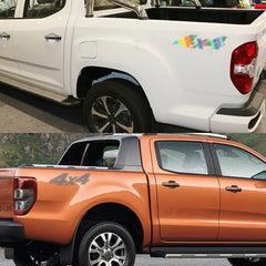 4x4 Door Side & Tailgate Decal for Nissan Navara | 2-Piece Pickup Vinyl Film Cover