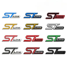 Load image into Gallery viewer, 3D Metal ST Line Trunk Badge | Ford Focus / Mondeo / Kuga / Ecosport Emblem