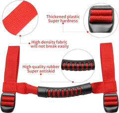 Roll Bar Grab Handles Grip for Jeep Wrangler YJ/TJ/JK/JL (1995–2021) | 4-Piece Set